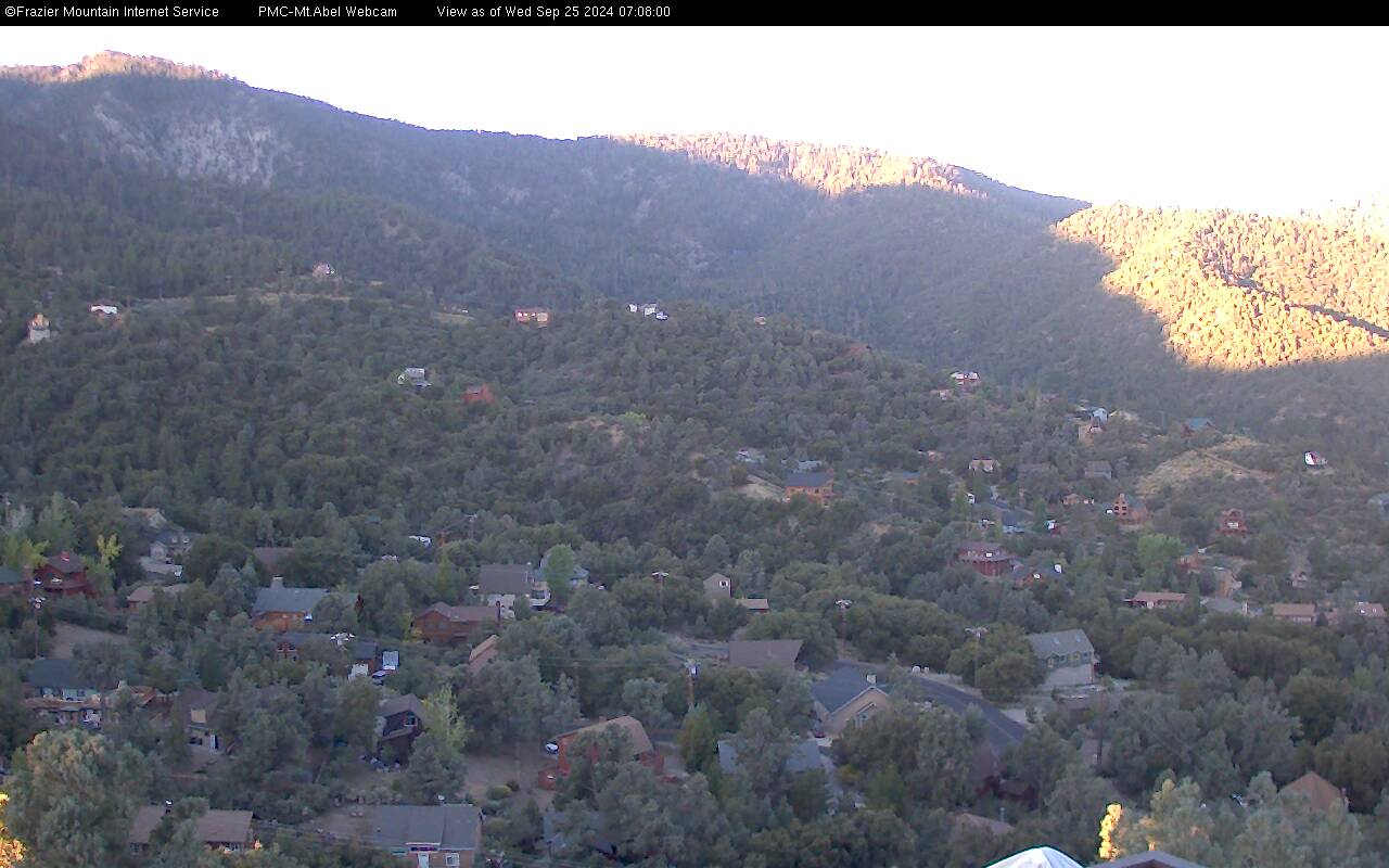 20 Minutes Ago from PMC-Mt. Abel WebCam