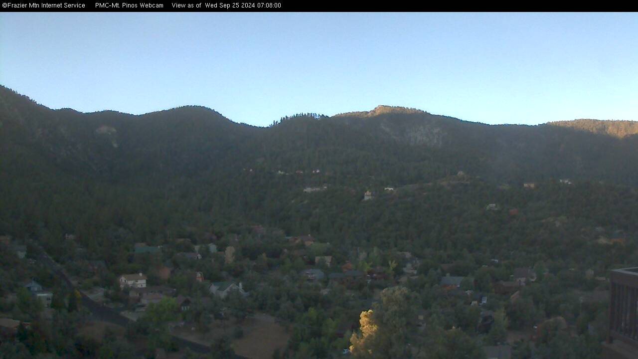 20 Minutes Ago from PMC-Mt. Pinos WebCam