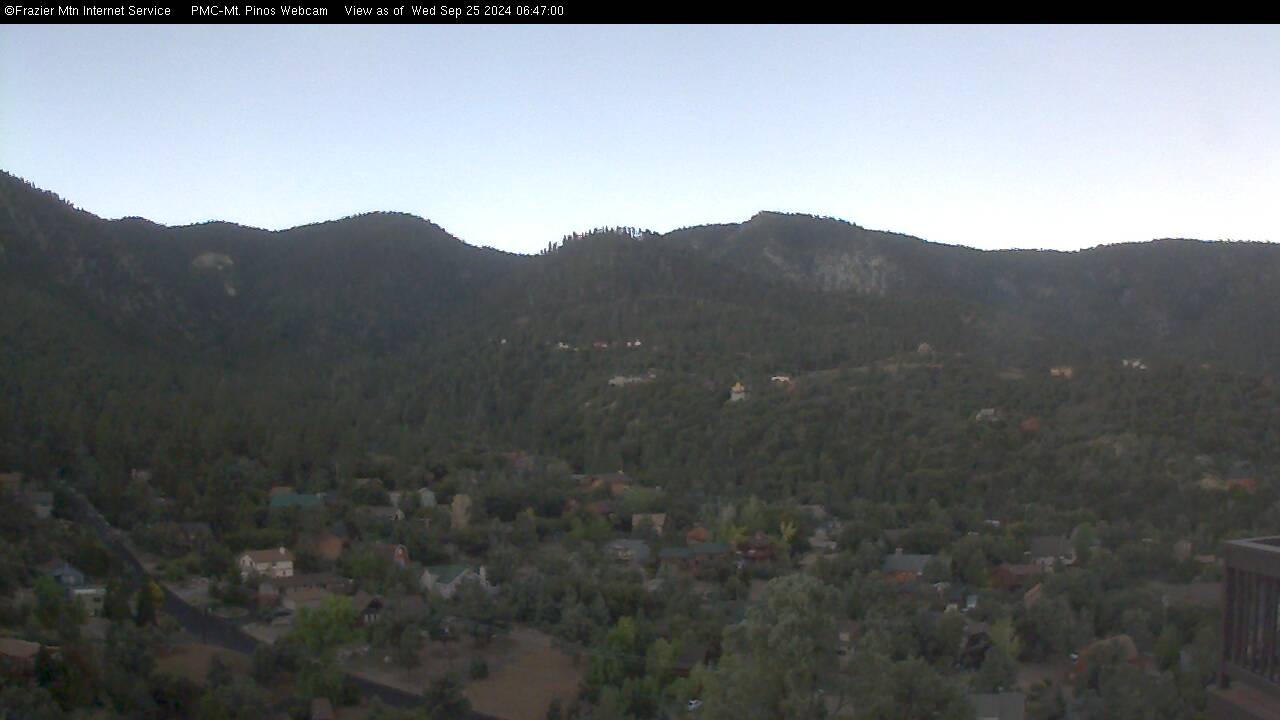 40 Minutes Ago from PMC-Mt. Pinos WebCam